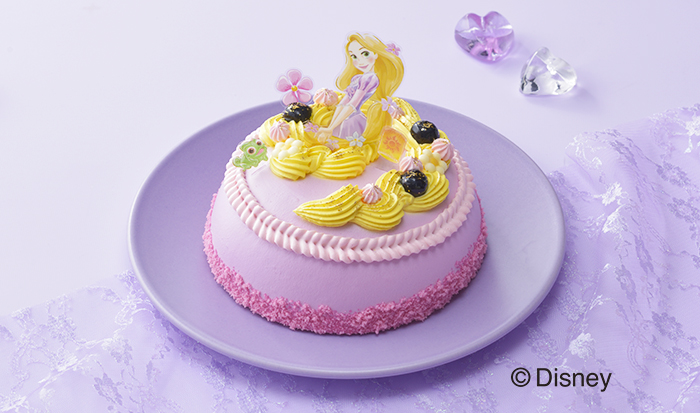 ラプンツェルドレスケーキ