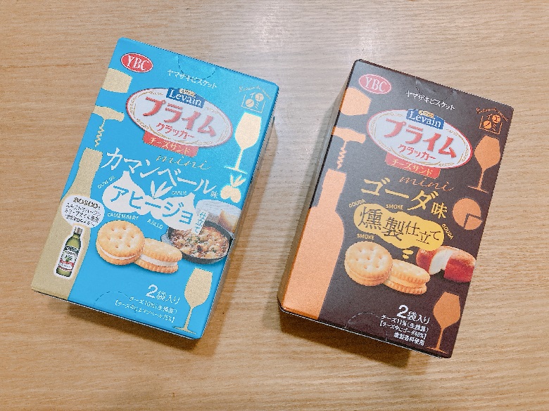 ルヴァンプライムクラッカーチーズサンド2種パッケージ縦