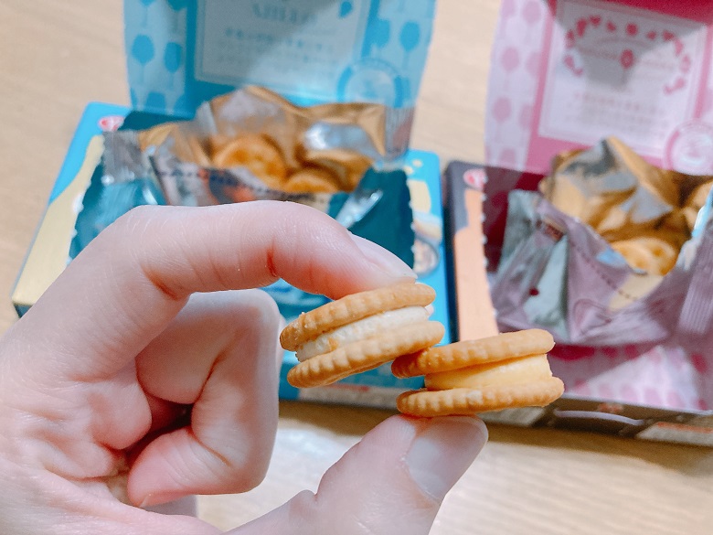 ルヴァンプライムサンドミニ2種中身比較