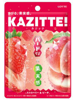 ロッテ｜カジッテ＜ストロベリー＆ピーチ＞