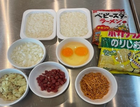 チャーハン準備