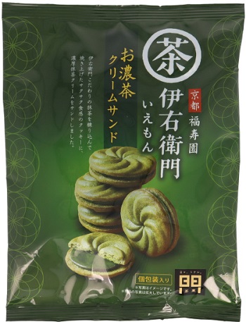 モントワール　伊右衛門 お濃茶クリームサンド