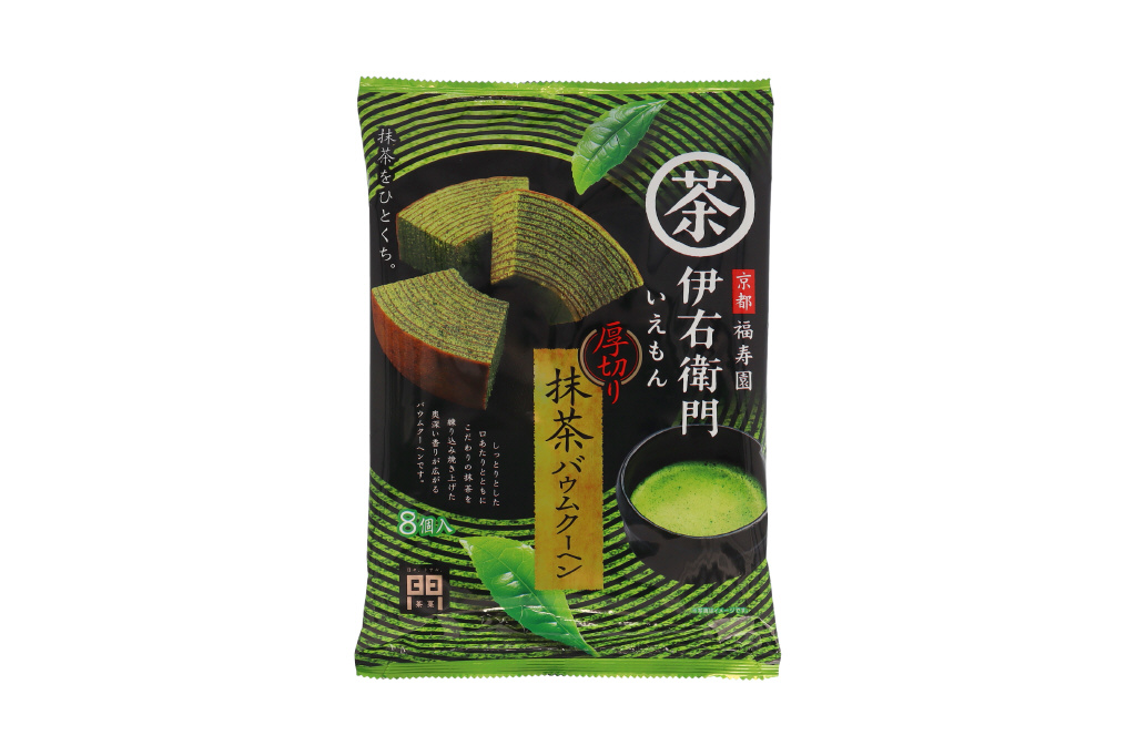 伊右衛門　厚切り抹茶バウムクーヘン