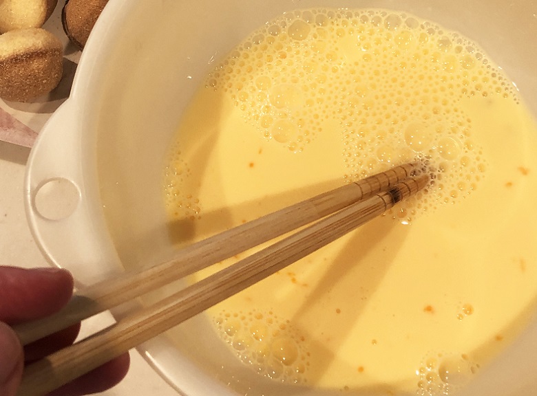卵液を作る
