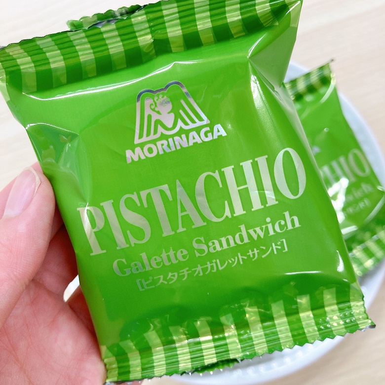 ピスタチオガレットサンド個包装アップ