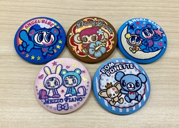 ナルミヤ刺繡缶バッジ開封結果