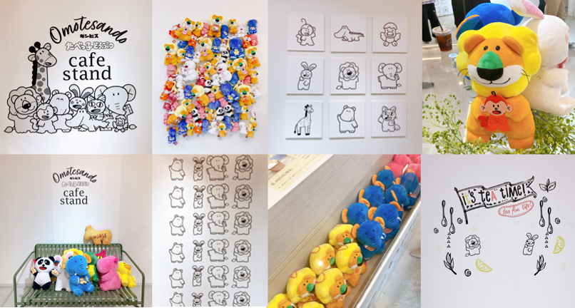 「たべっ子どうぶつカフェスタンドOmotesando」のフォトスポット撮影写真まとめ