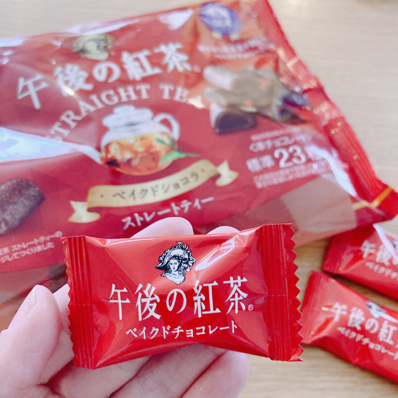 午後の紅茶ストレートティーベイクドショコラ_個包装