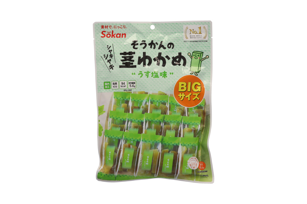 そうかんの茎わかめうす塩味BIGサイズ