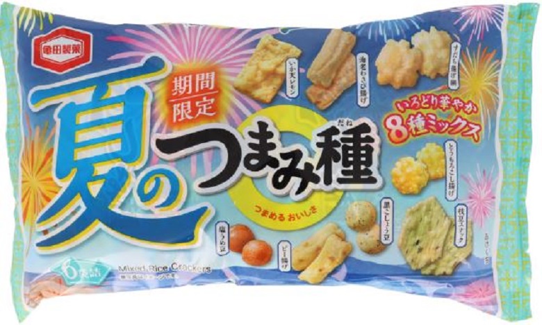 亀田製菓　夏のつまみ種