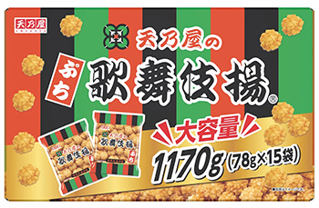 天乃屋ぷち歌舞伎揚 1170g