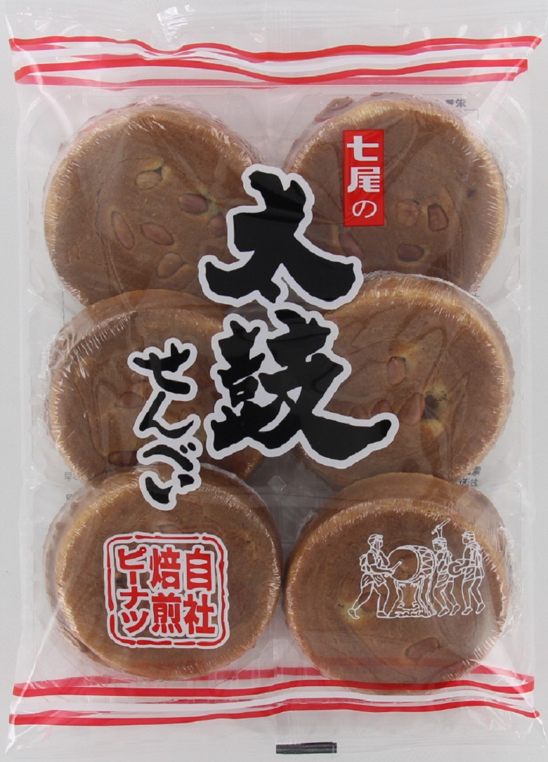 七尾製菓　太鼓せんべい