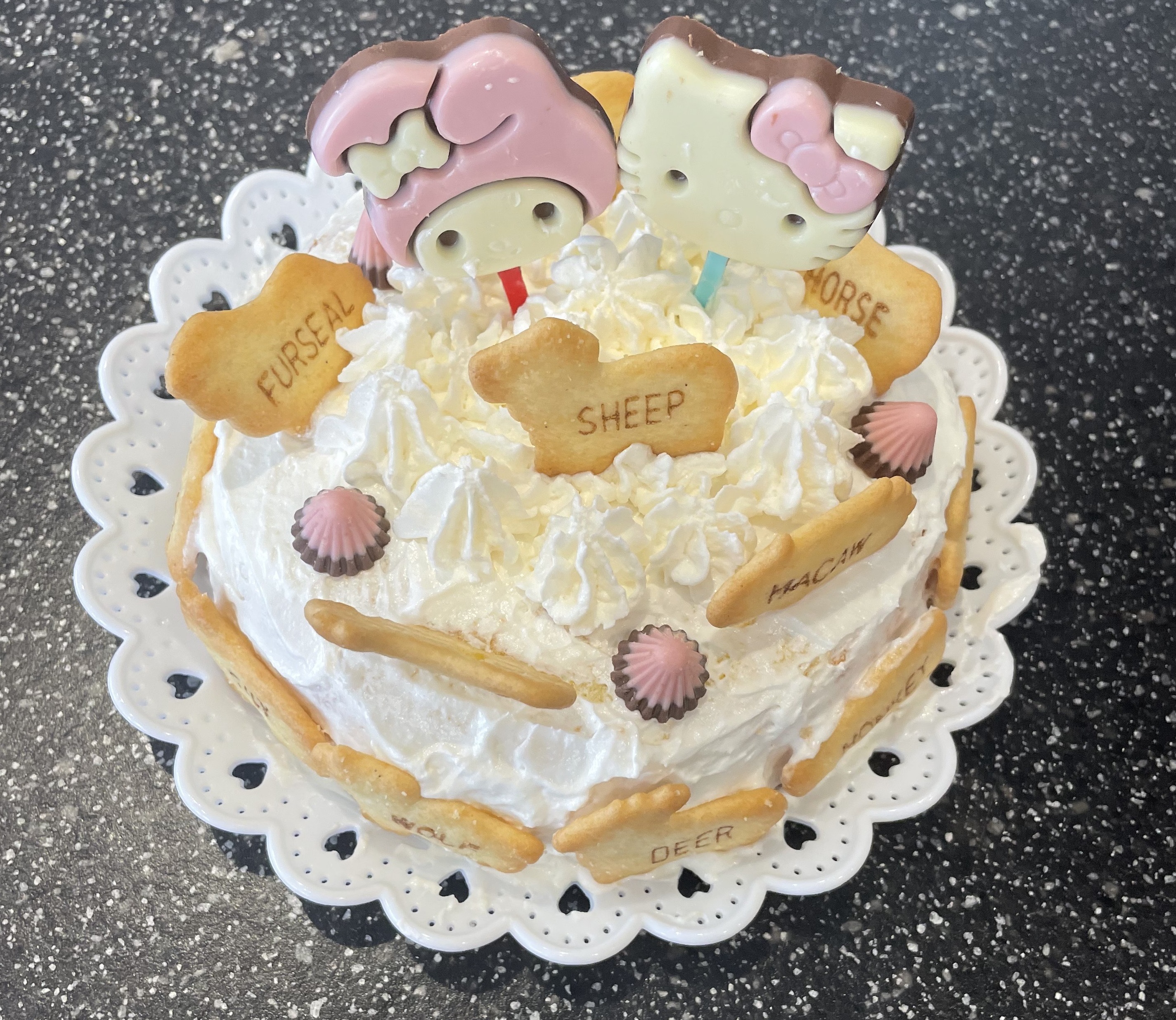 女子会ケーキ