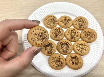 ビスケット実食