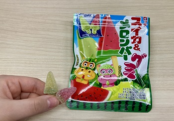 ロッテ　スイカ＆メロンバーグミを実食