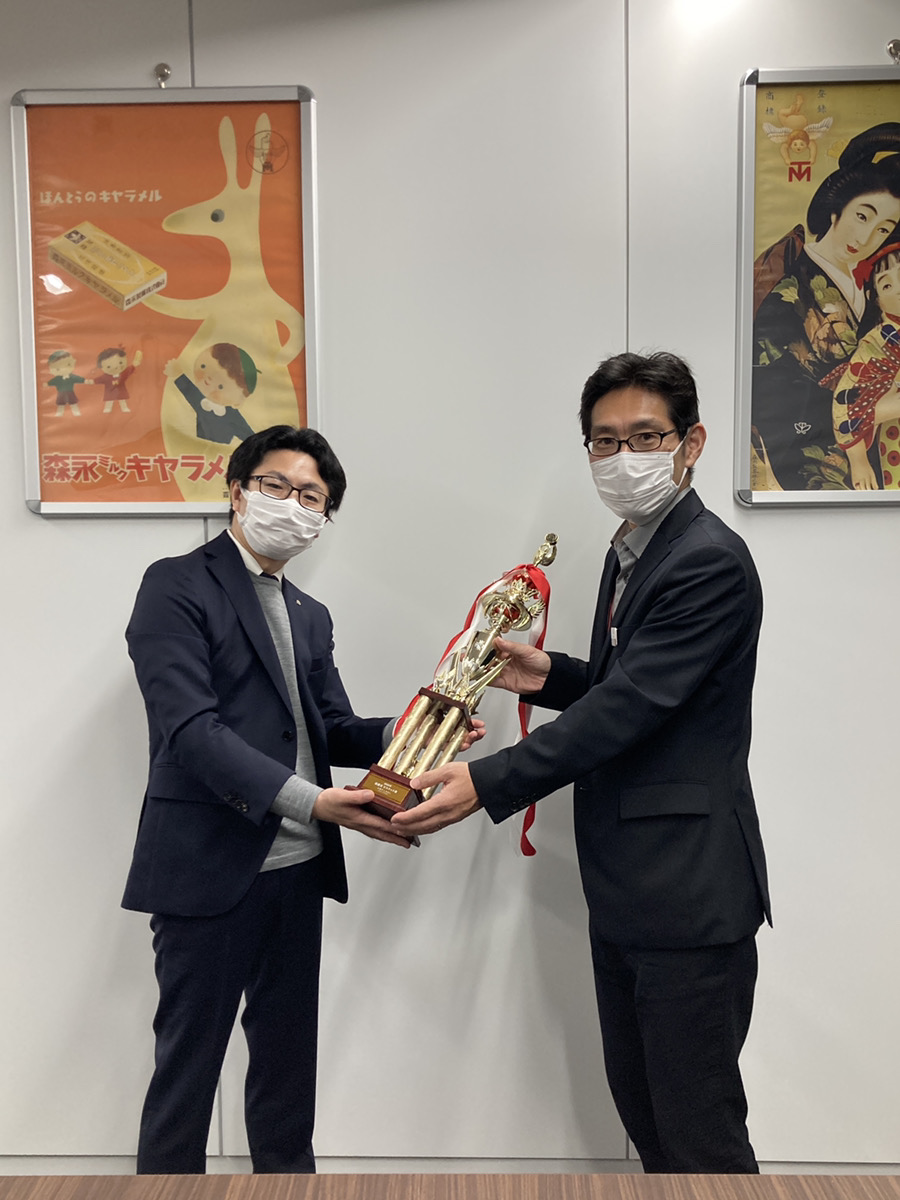 トロフィー授与式