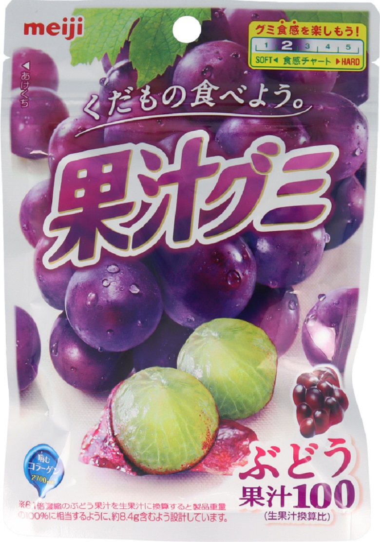 果汁グミぶどう