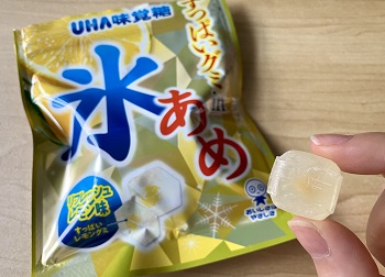 UHA味覚糖 氷あめ リフレッシュレモンを実食