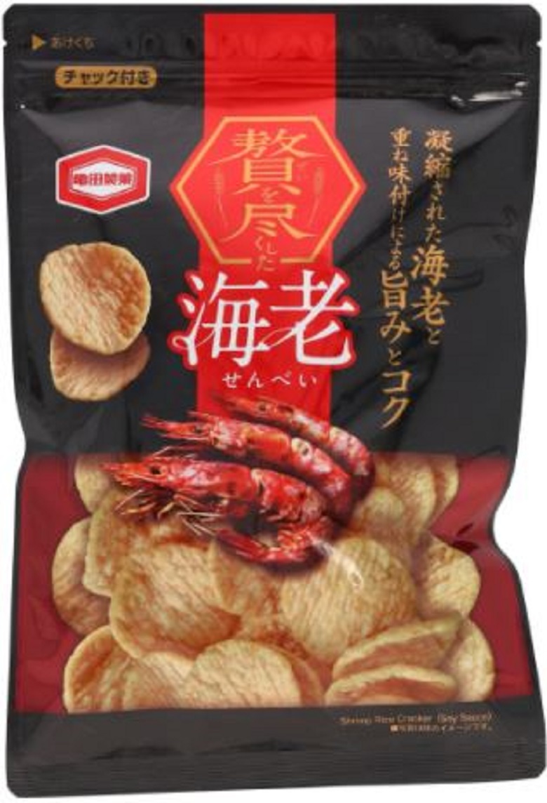 亀田製菓　贅を尽くした海老せんべい