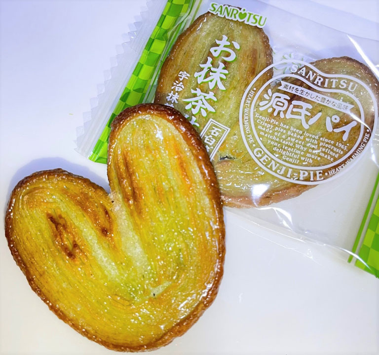 三立製菓 源氏パイ お抹茶仕立て 中身