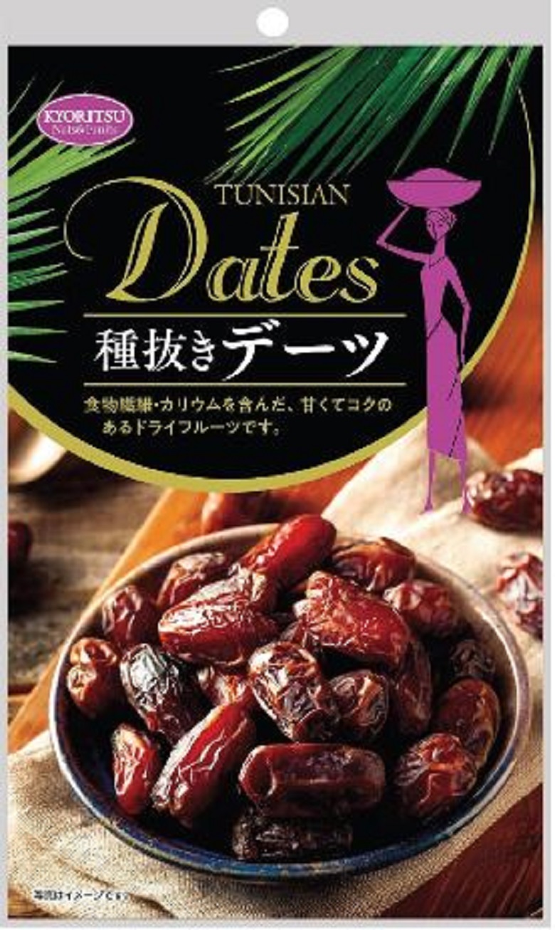 共立食品　種抜きデーツ チャック付