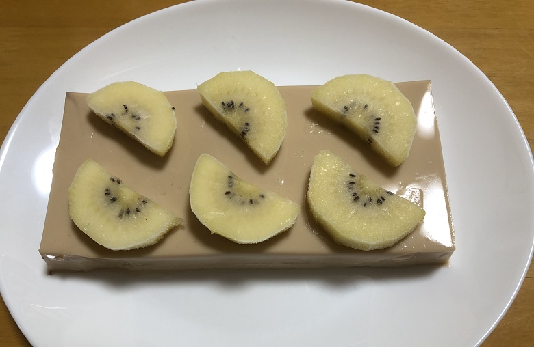 紅茶牛乳寒天(デコレーション)