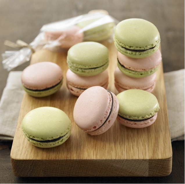 自分でつくる 2色のマカロン