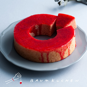 苺のワルツ あまおうバウムクーヘン ホール