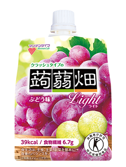 クラッシュタイプの蒟蒻畑 ライトぶどう味