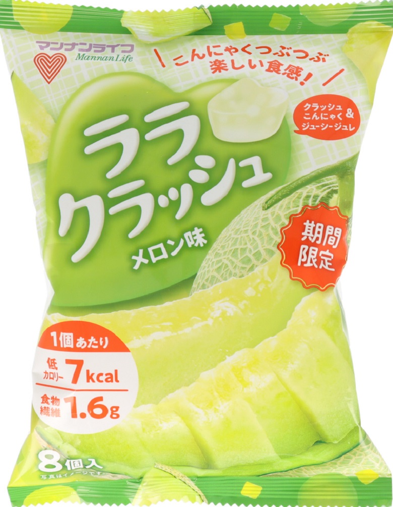 マンナンライフ　ララクラッシュメロン味