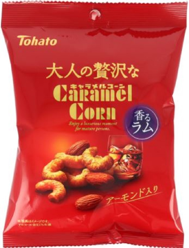 東ハト　大人の贅沢なキャラメルコーン香るラム