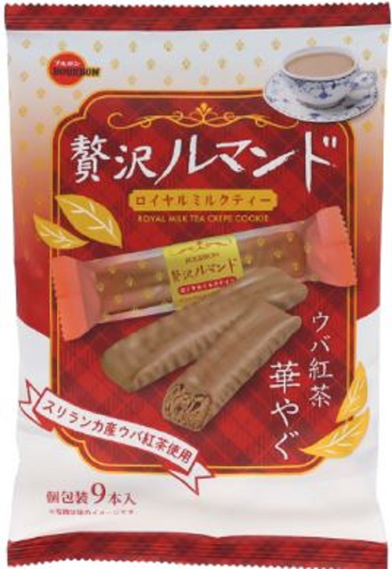 ブルボン　贅沢ルマンドロイヤルミルクティー