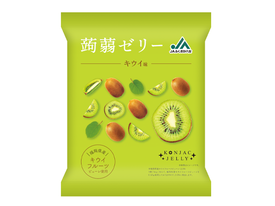 ＪＡふくおか 八女蒟蒻ゼリーキウイ味商品画像