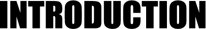 INTRODUCTION