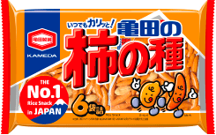 200g亀田の柿の種6袋詰の誕生秘話
